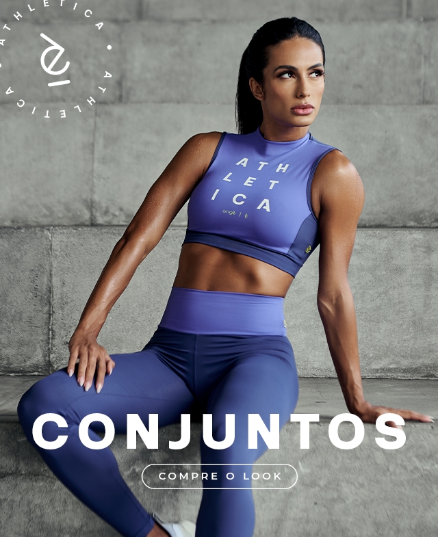 Conjunto Fitness - Three Corpus  Loja online de Moda Fitness e Praia