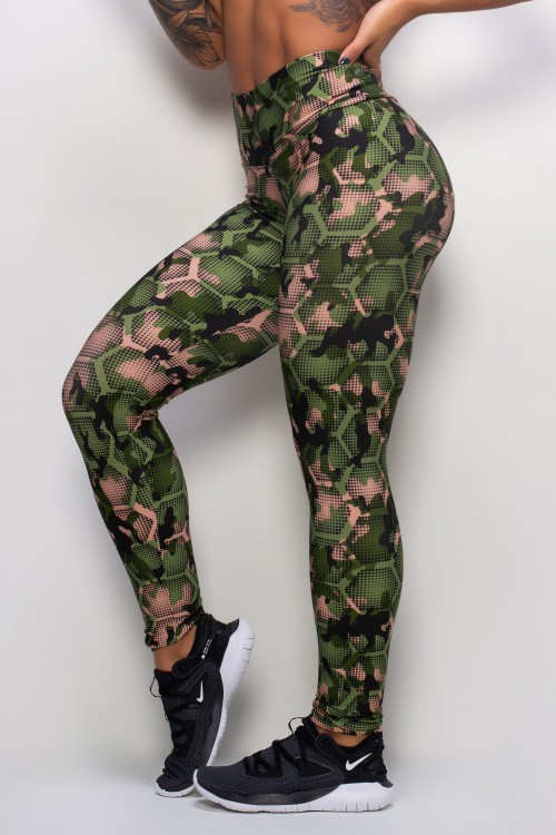 Calça Legging Estampada Rookie