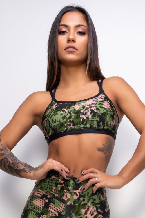 Top Fitness Estampado Rookie