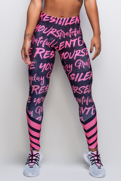 Calça Legging Sublimada Grateful