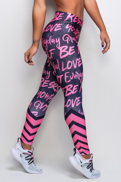 Calça Legging Sublimada Grateful