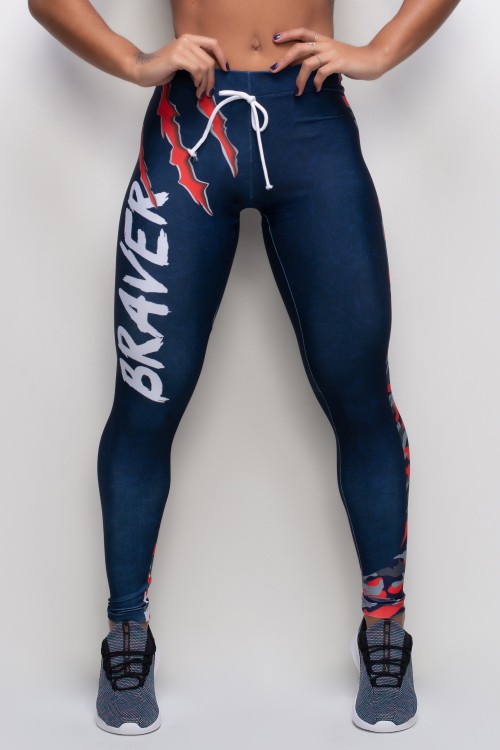 Calça Legging Sublimada Panthera