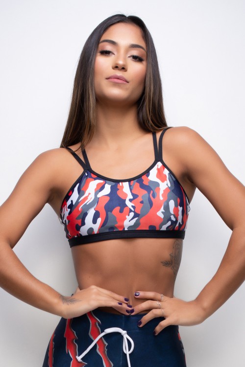 Top Fitness Sublimado Panthera Camouflage