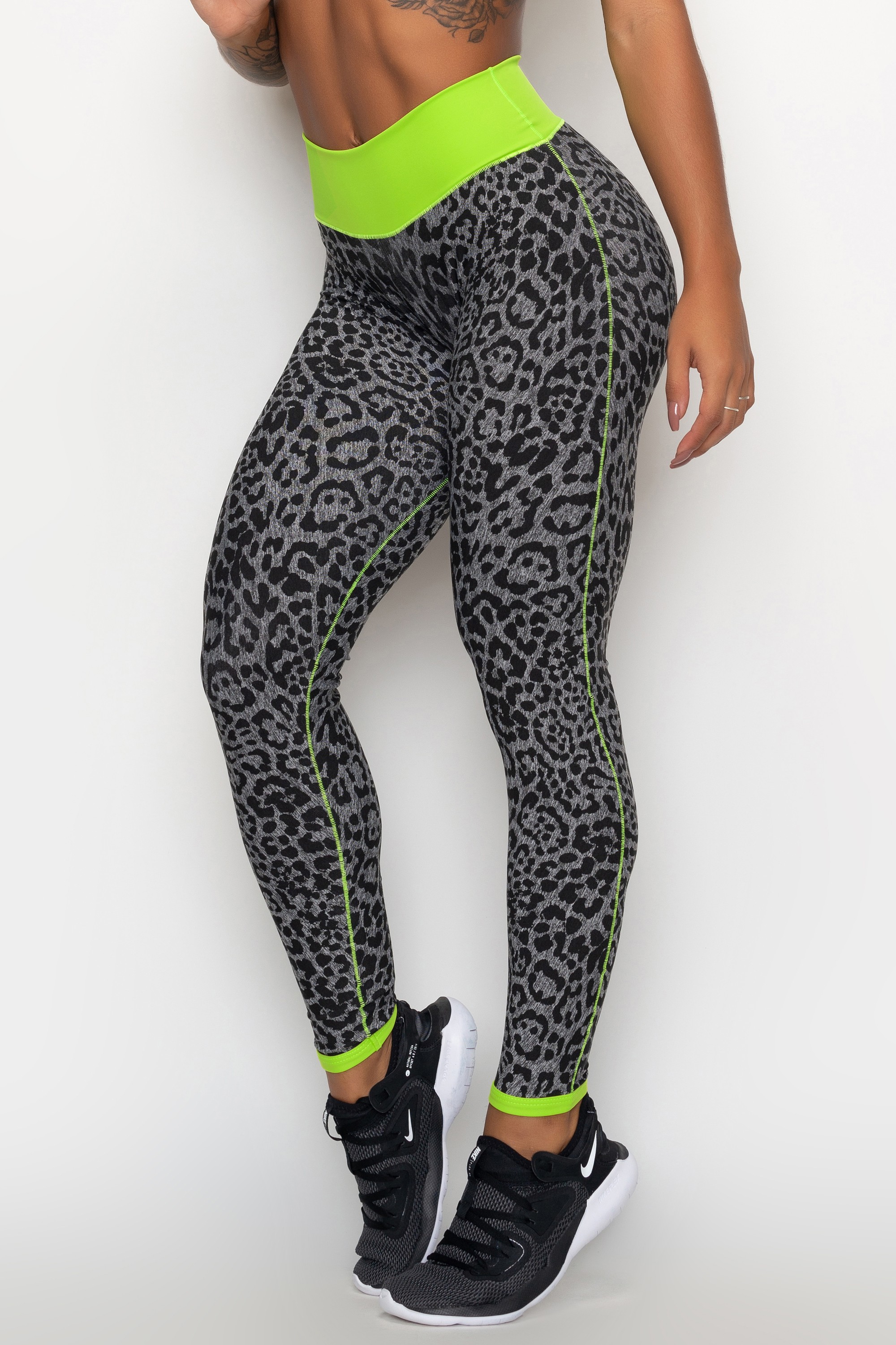 calça legging dupla face