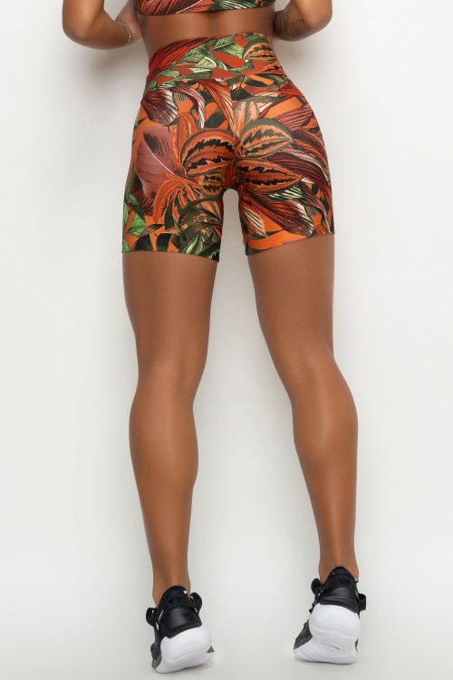 Bermuda Fitness Estampada Trancoso