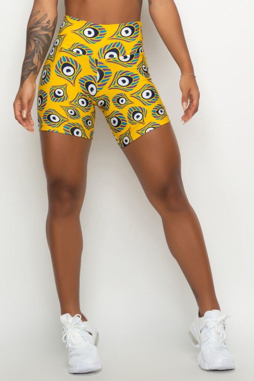 Bermuda Fitness Estampada Caraíva