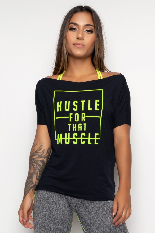 Blusa Hustle For That Muscle