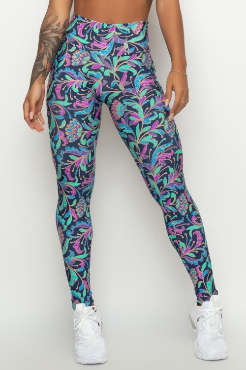 Calça Legging Estampada Maldivas