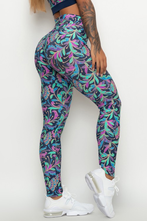 Calça Legging Estampada Maldivas