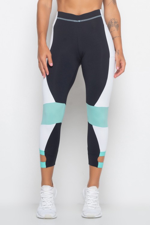 Calça Legging Midi Upper com bolso