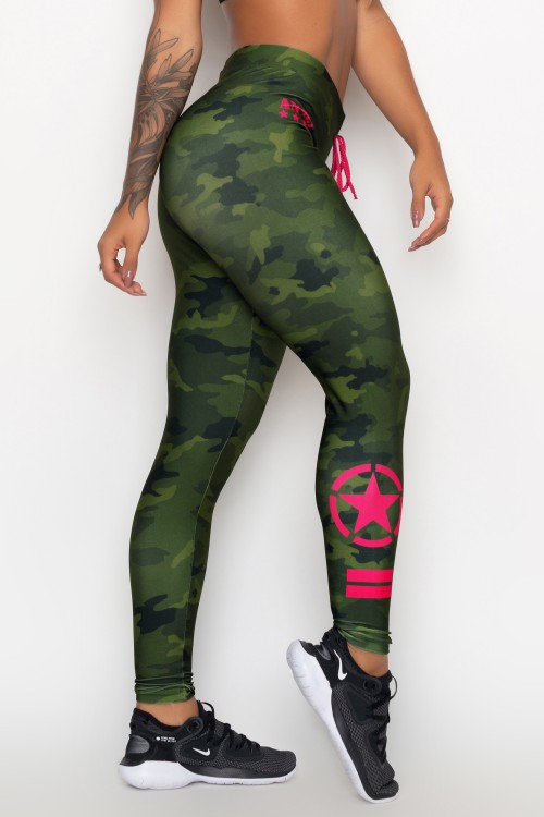 Calça Legging Sublimada Wanted
