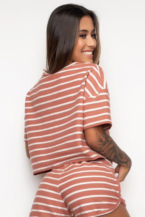 Blusa de moletinho orgânico Comfy