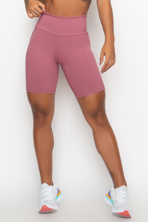Bermuda Fitness Básica Roxa
