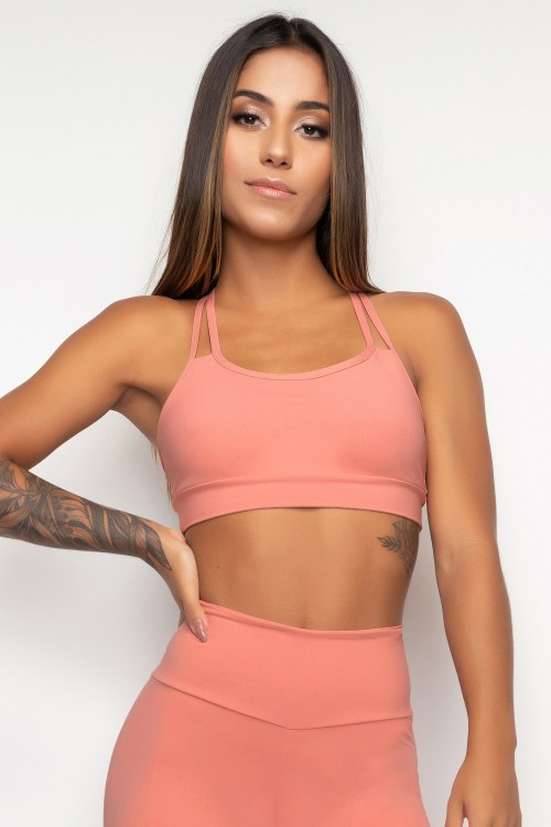 Top Fitness Básico Rosê