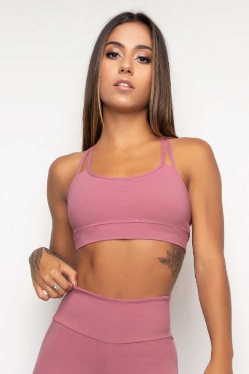 Top Fitness Básico Roxo