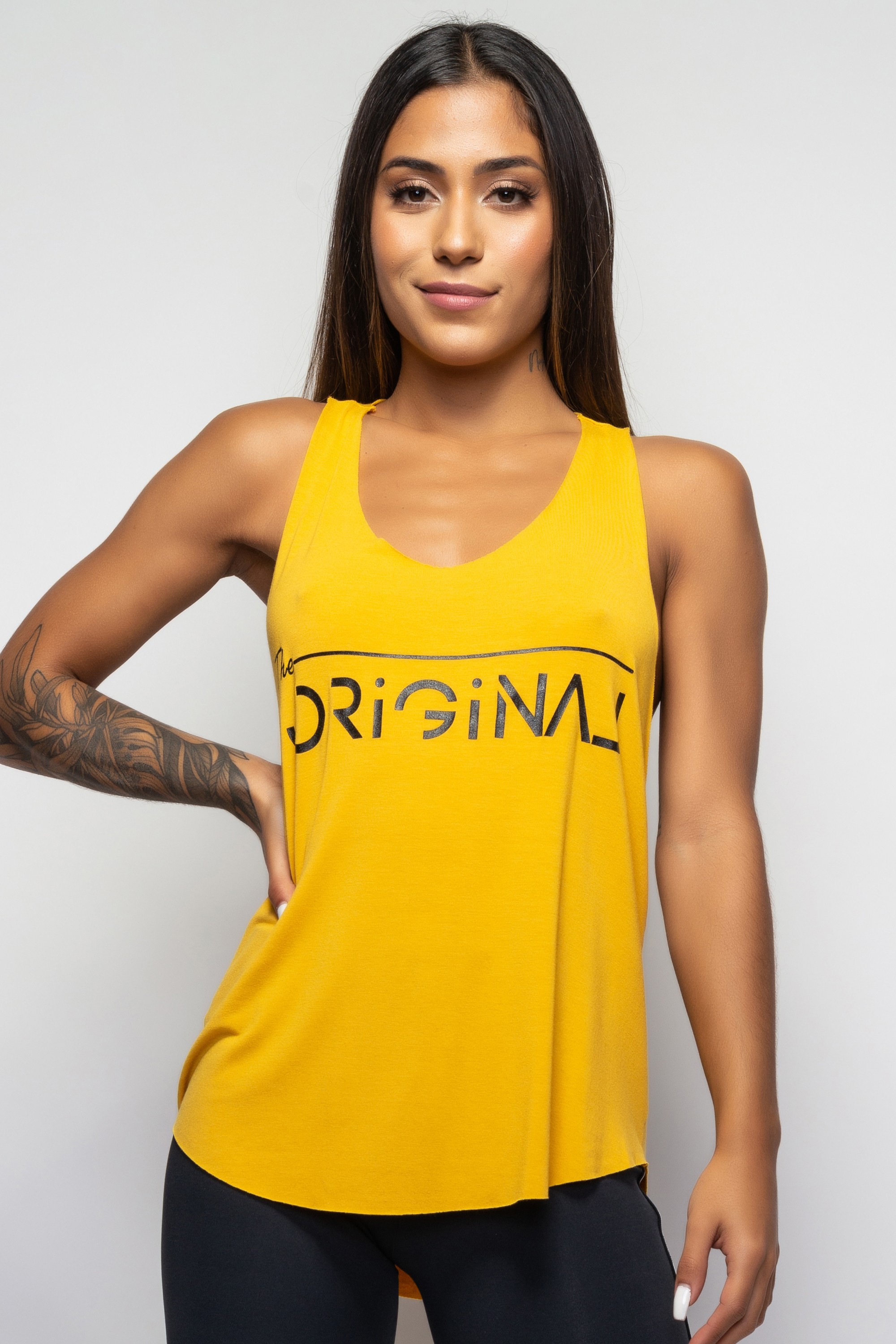 Regata feminina amarela Clearance