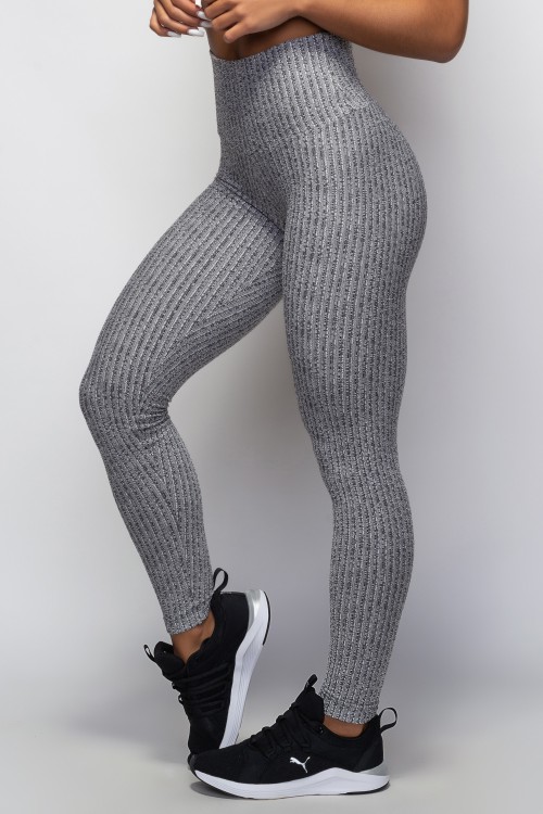 Calça Legging Stamina em jacquard
