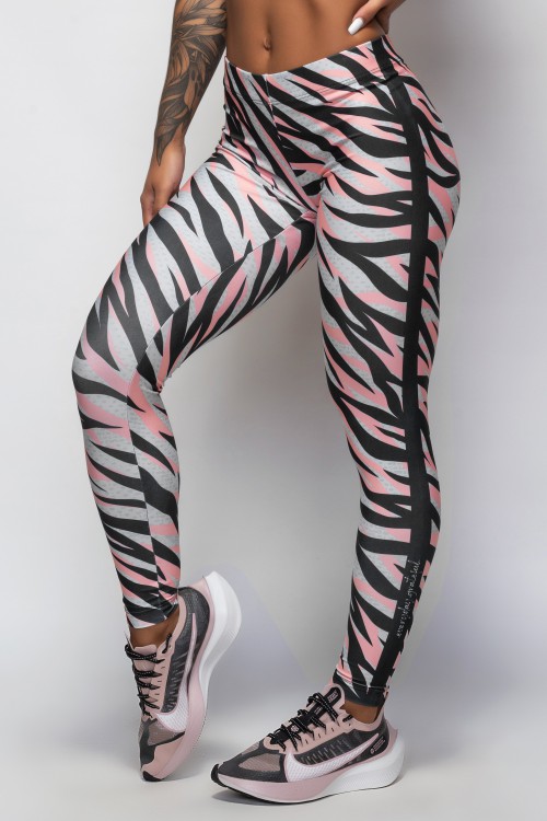 Calça Legging Sublimada Stripes