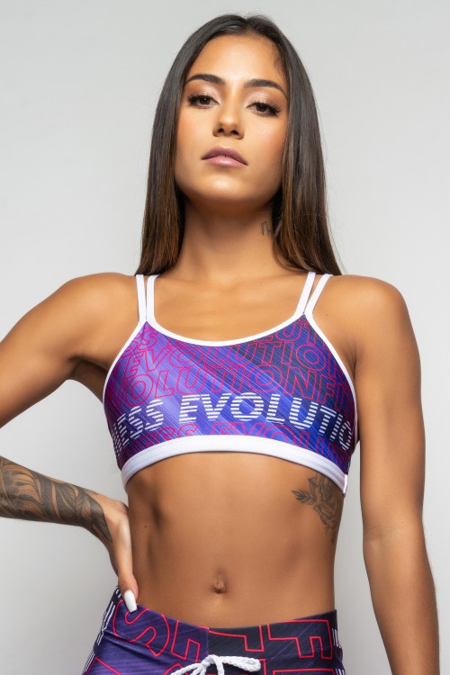 Top Fitness Sublimado Cosmic