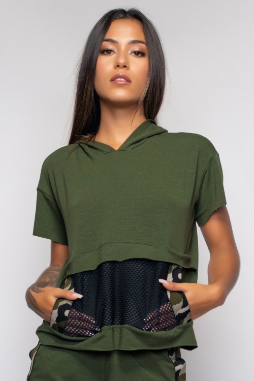 Blusa de moletinho Timely elite