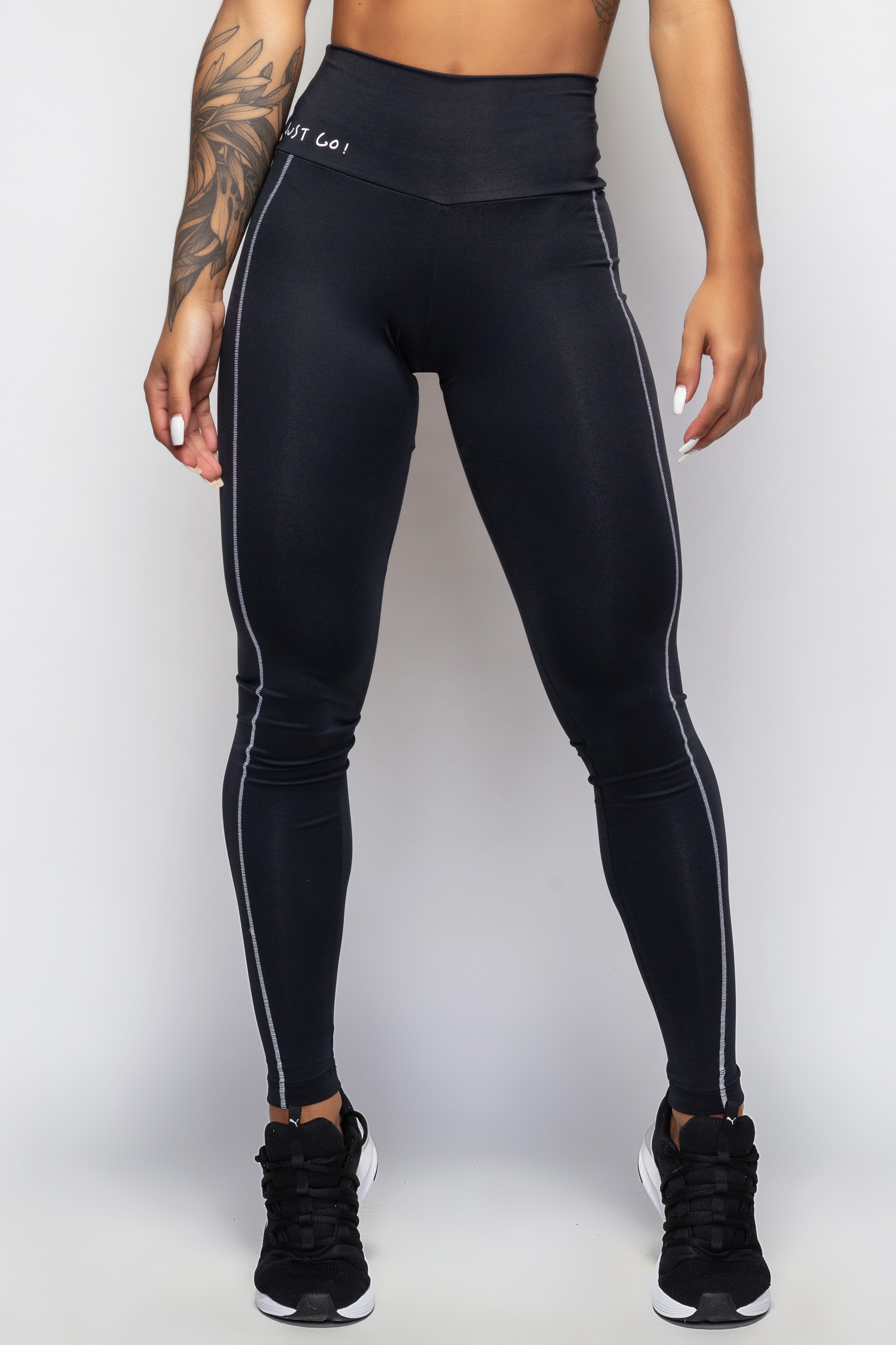 Calça Legging Just Go com bolso no cós