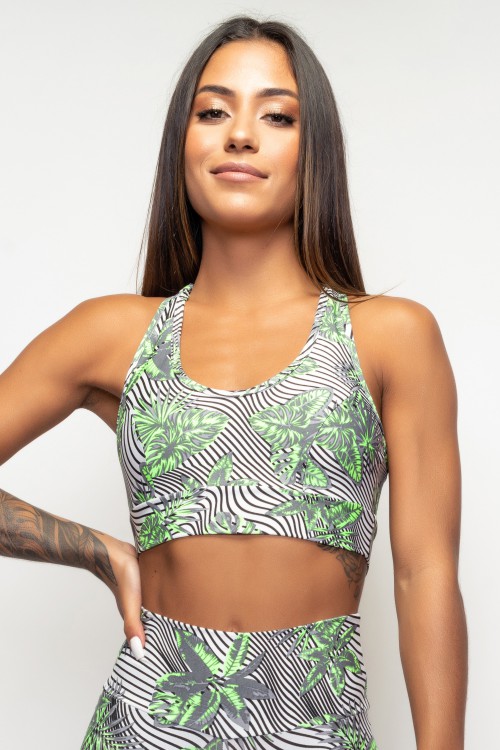 Top Fitness Estampado Summer