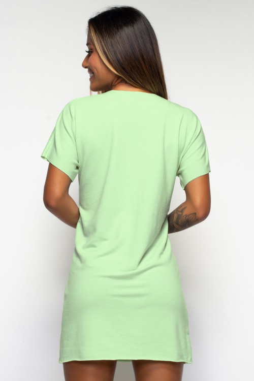 Vestido Angê Athleisure menta