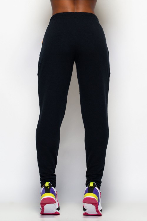 Calça Básica com bolso Angê Athleisure preta