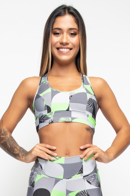 Top Fitness Estampado Feeling