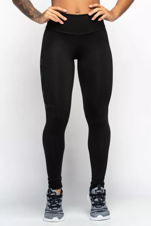 Calça Legging Preta Trouble