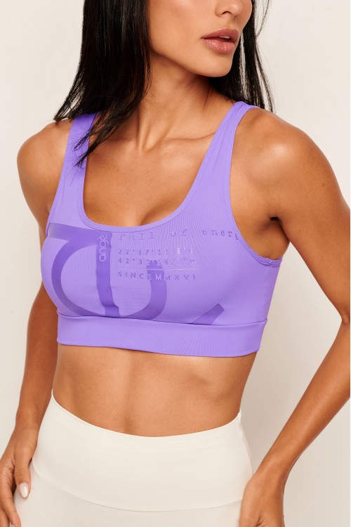 Top Roxo Full of Energy