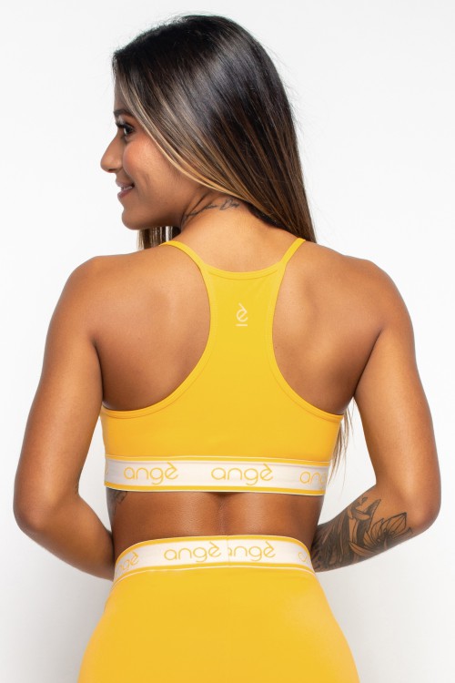 Top Amarelo Sporty