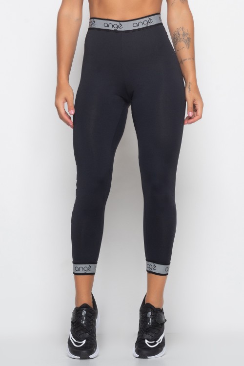 Calça Legging Preta Midi MMXVI