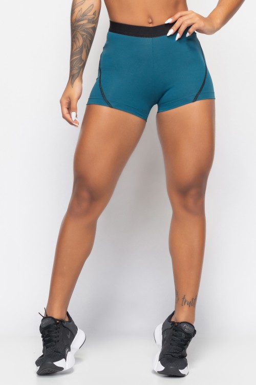 Short Azul Equilíbrio