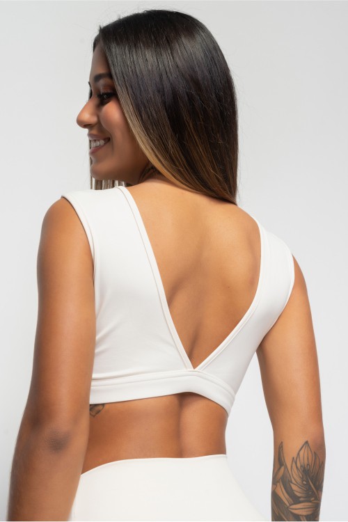 Top Off White Foco