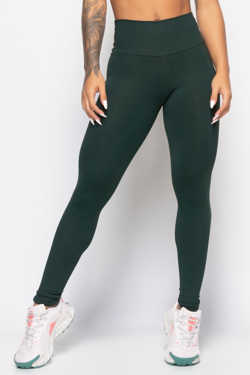 Calça Legging Verde Básica