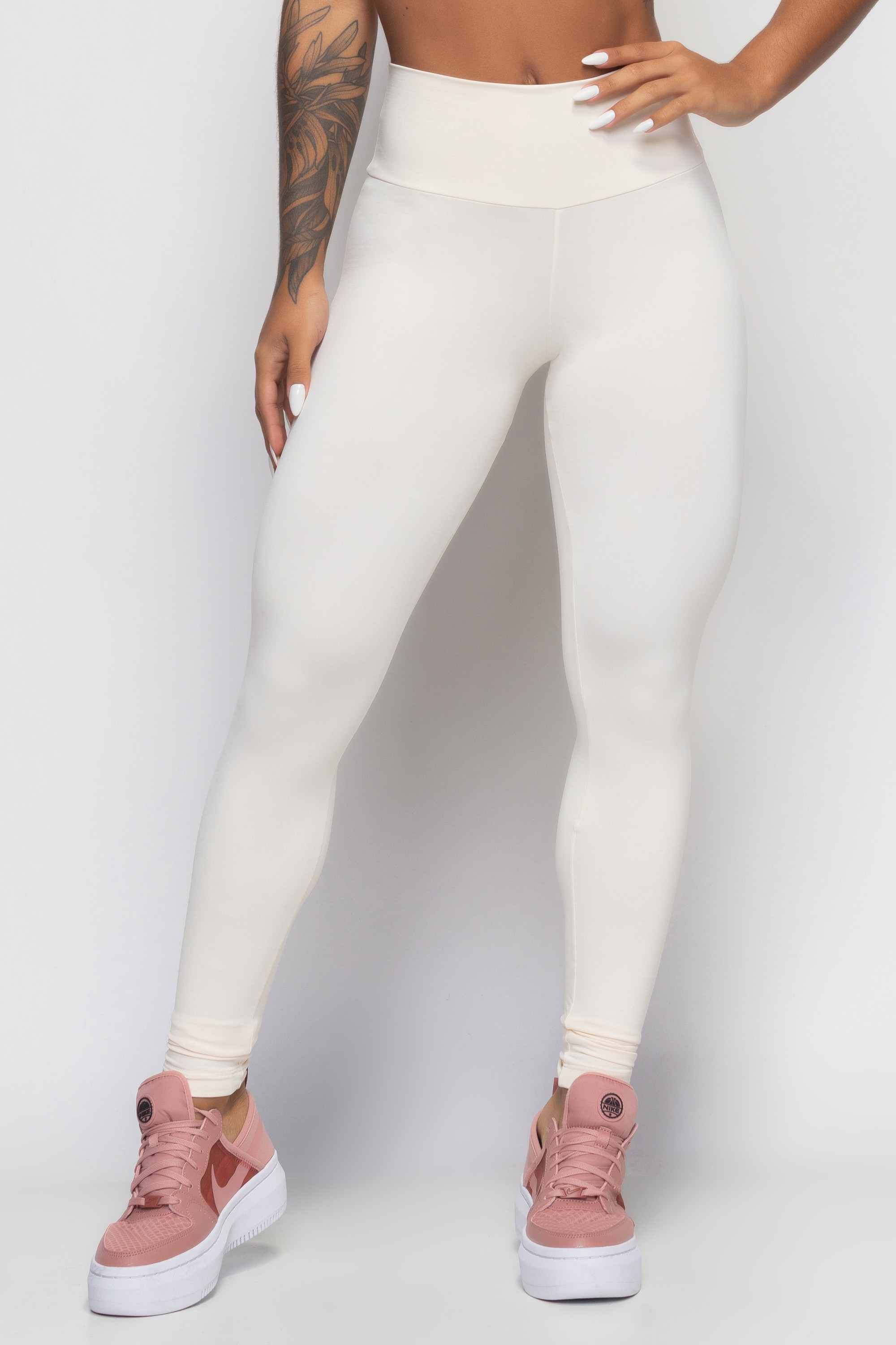 Calça Legging Poliamida Force Preta