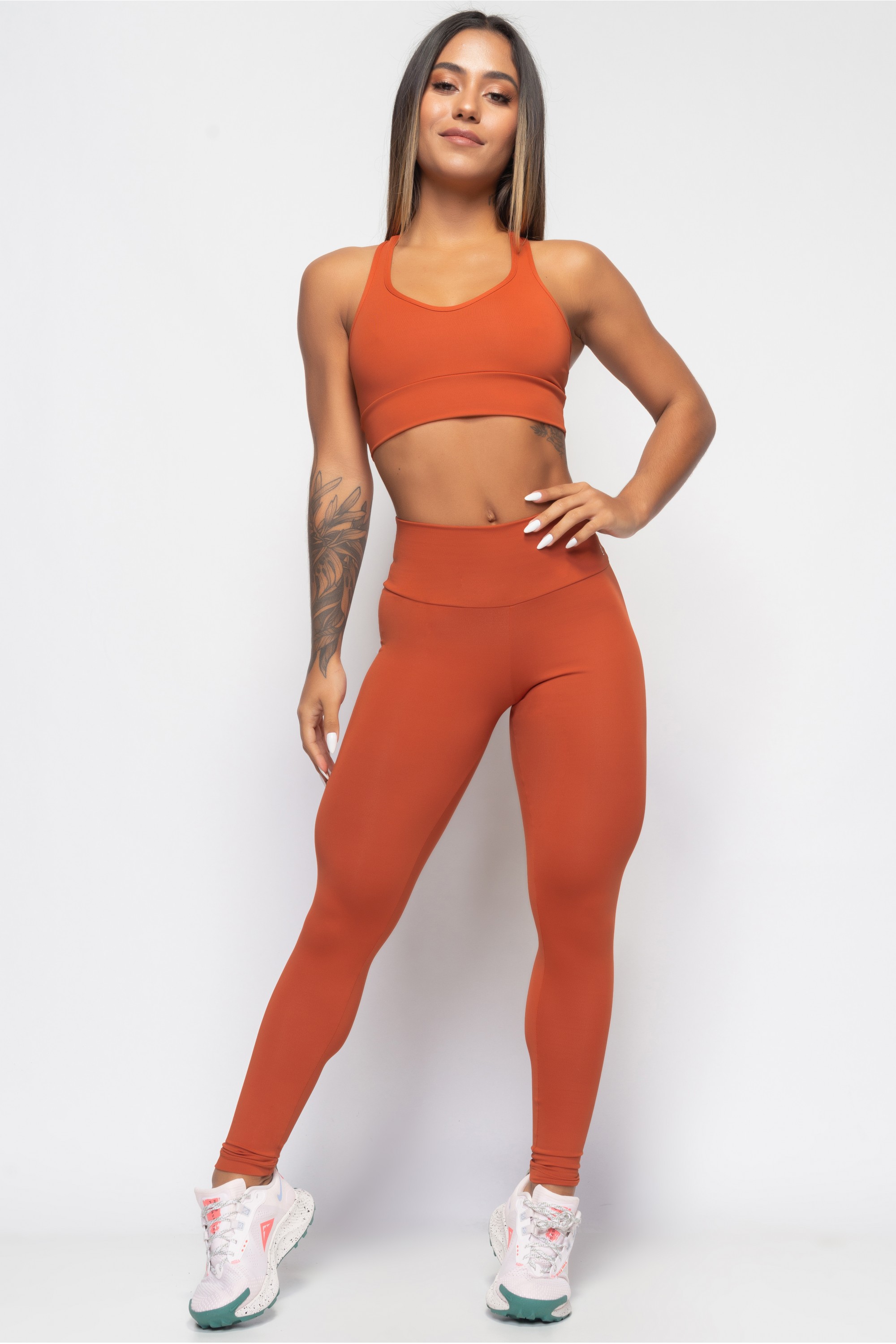 Calça Legging Fitness Red Slim