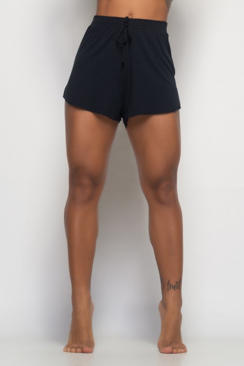 Short Preto Calmaria