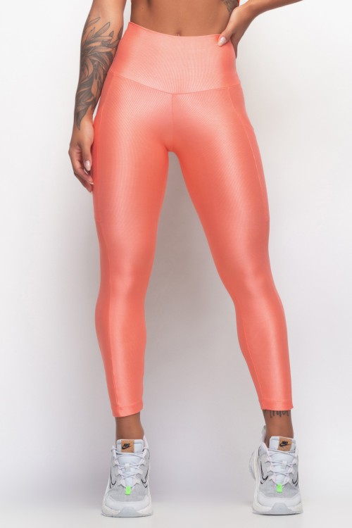 Calça Legging Coral Midi com bolso Essence