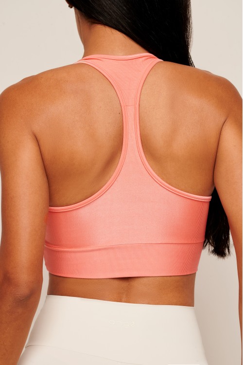 Top Coral com bojo removível Essence