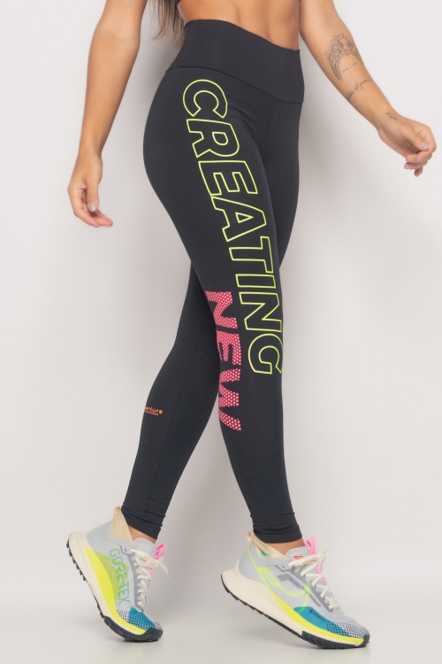 Calça Legging Preta Creating New