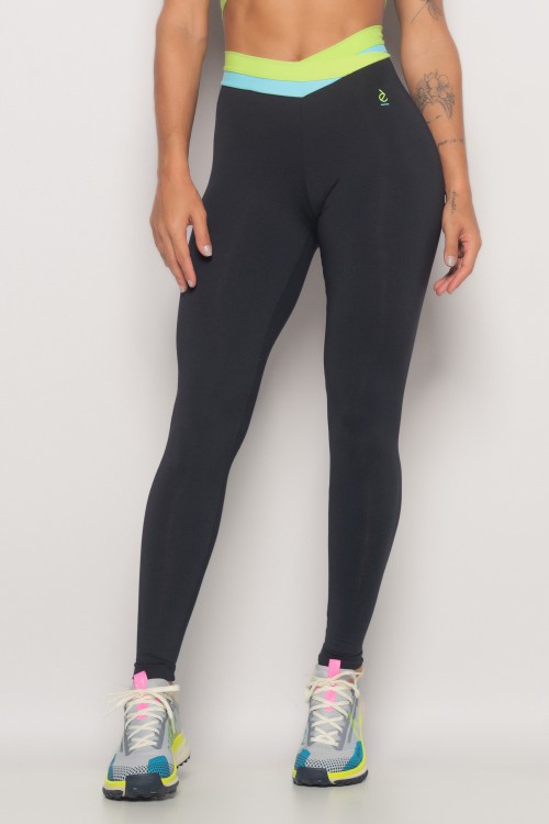 Calça Legging Preta Winner