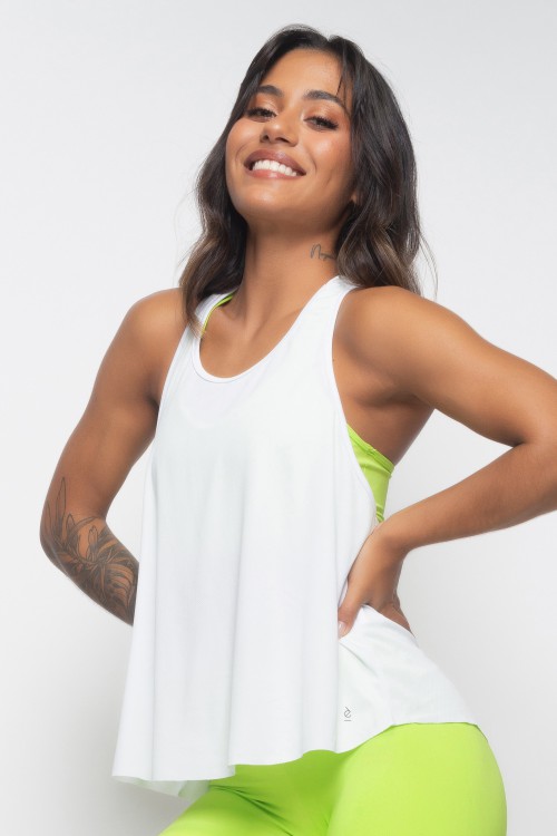 Regata Branca Dry Fit Cutting