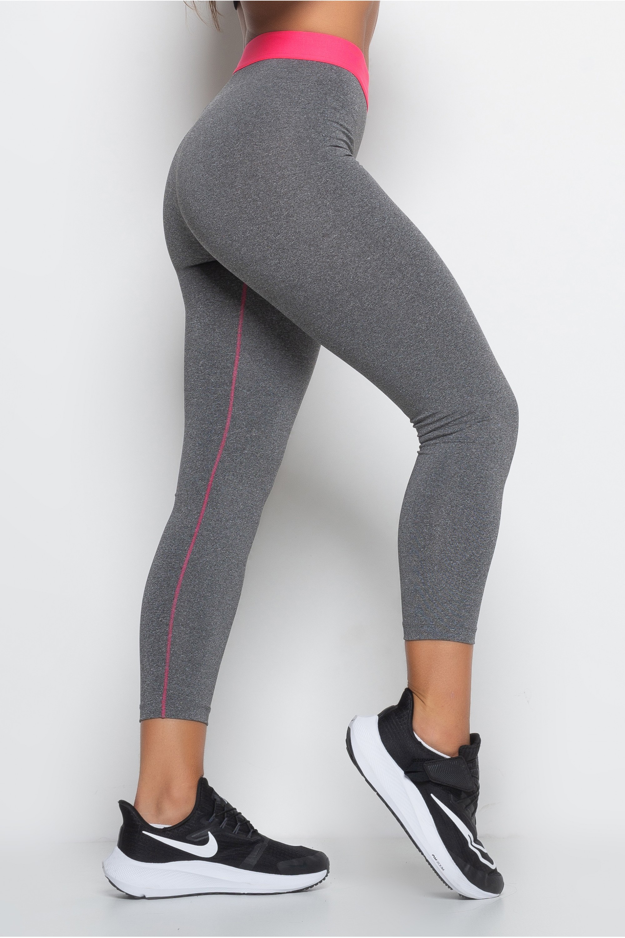 Calça Legging Mescla Midi Hashtag