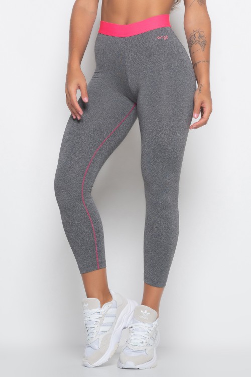 Calça Legging Mescla Midi Hashtag