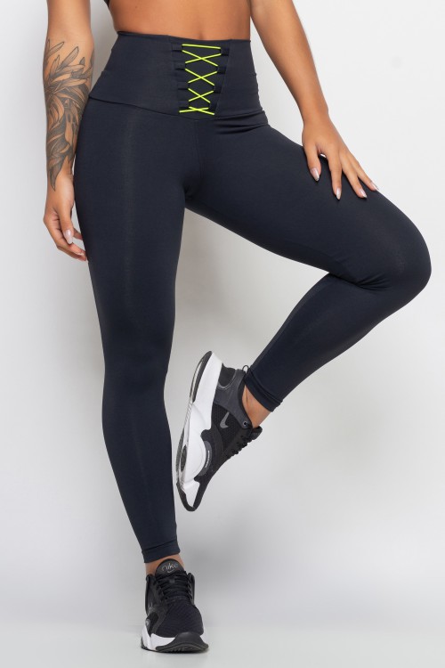 Calça Legging Preta Involve