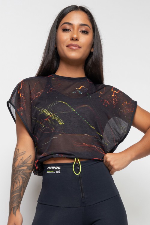 Blusa Estampada Rocket