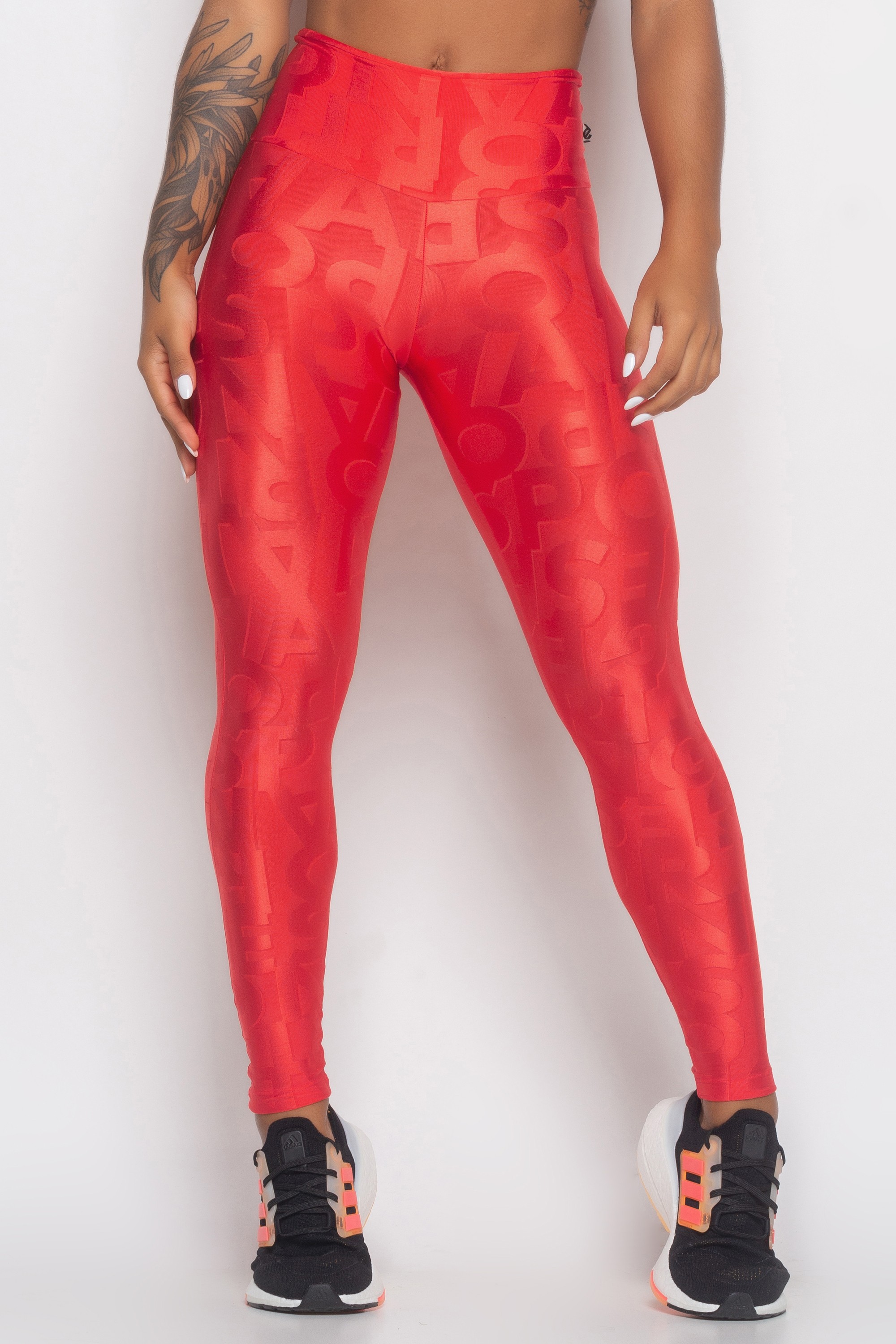 Calça Legging Tomate com textura Active