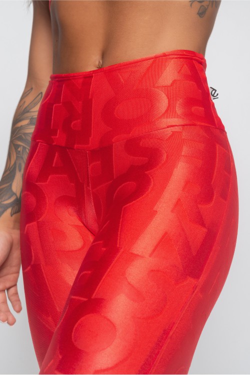 Calça Legging Tomate com textura Active